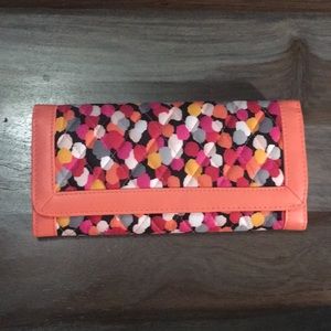 Vera Bradley Trifold Wallet in Pixie Confetti